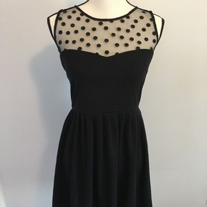 Black Polka Dot Dress